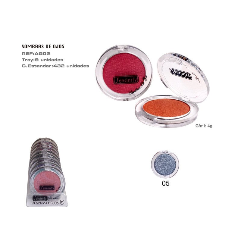 SOMBRA DE OJOS 9/U : AG02-05