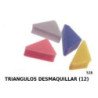 TRIANGULOS DESMAQUILLAR 12/U 528 HERVAS : 8422608041353