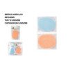 2 ESPONJA DESMAQUILLANTE OVAL 12/U : 042020