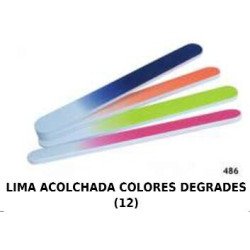 LIMA ACOLCHADA COLORES 12/U...