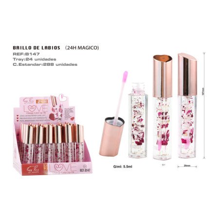BRILLO LABIAL ROSA/ORO MAGIC COLOR 24/U : B147-01