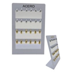 PENDIENTES 1.2CM AGUJA...