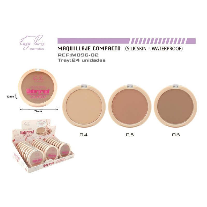 MAQ.COMPACT SILK WATERPROOF 24/U  : M096-02