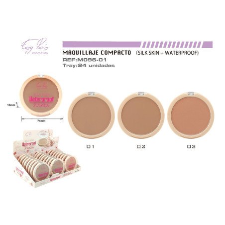 MAQ.COMPACT SILK WATERPROOF 24/U  : M096-01