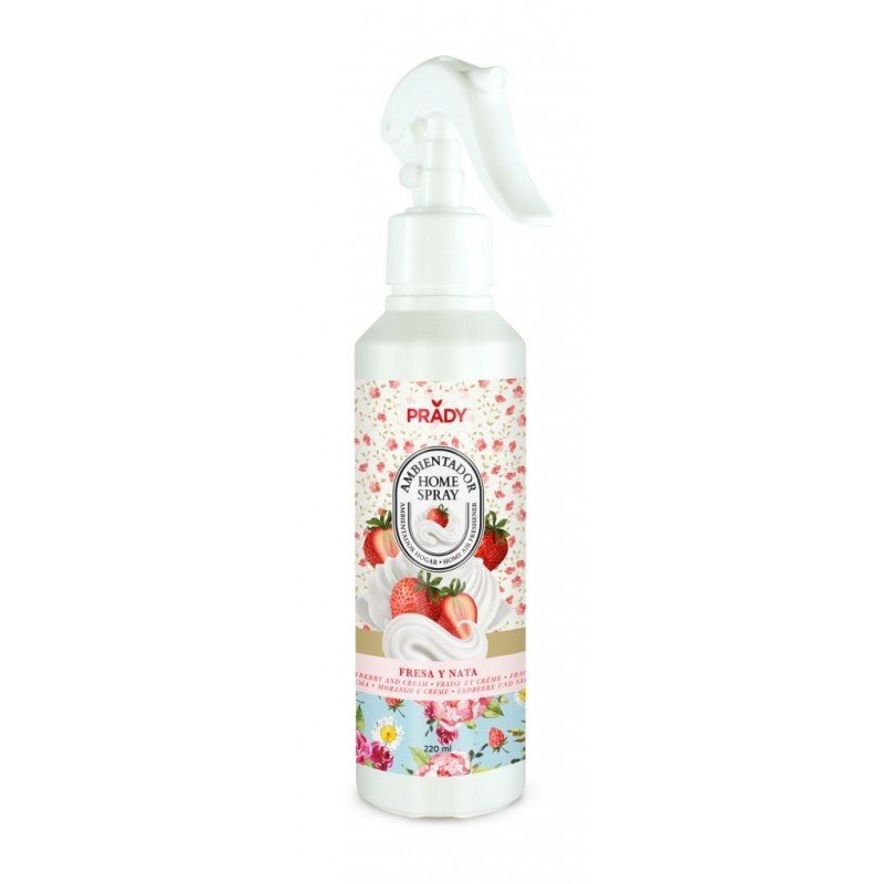 AMB. HOME SPRAY FRESA Y NATA 220ML PRADY : 8423564107046