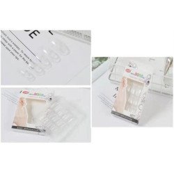 UÑA POSTIZAS INCOLOR 12/U...