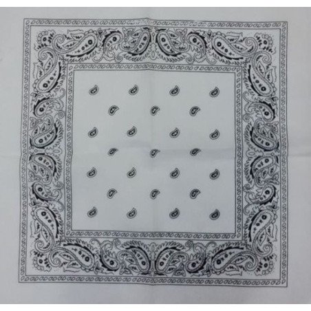 PAÑUELO 55x55 BLANCO 12/U  N.B : 118120-4