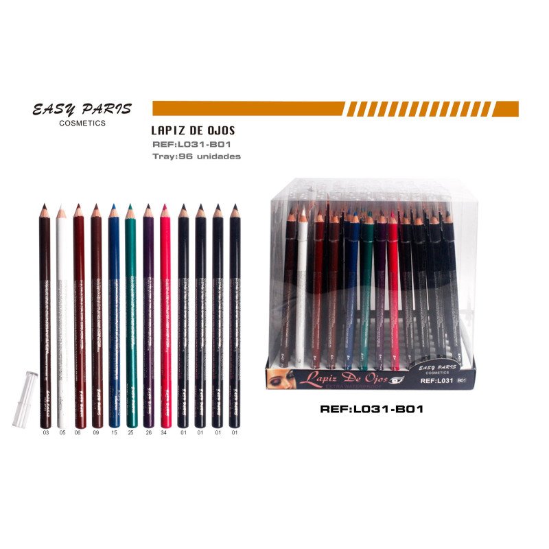 EXP. LAPIZ MADERA COLOR 96/U : L031-B01