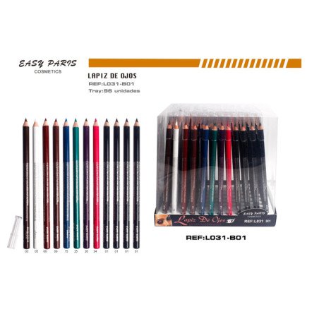 EXP. LAPIZ MADERA COLOR 96/U : L031-B01