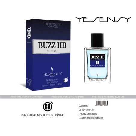 BUZZ HB AT NIGHT POUR HOMME SENSINITY : HYS068