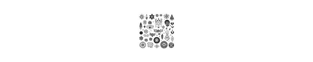 Plantillas-Tatuajes y Pegatinas